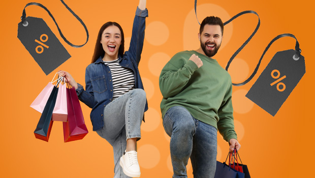 Soldes d'hiver dans votre centre commercial Aushopping Promenades de Bretigny du 8 janvier au 11 février 2025