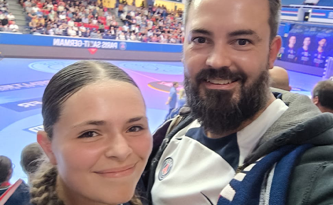 rencontre et événements avec les joueurs du PSG HAND avec les centres aushopping