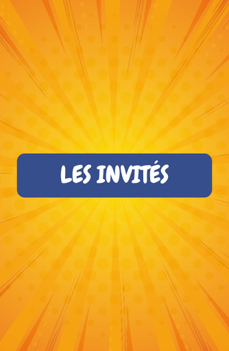 les invites portrait